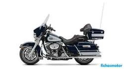 Image of the Harley davidson electra glide Classic 1998 motorcycle