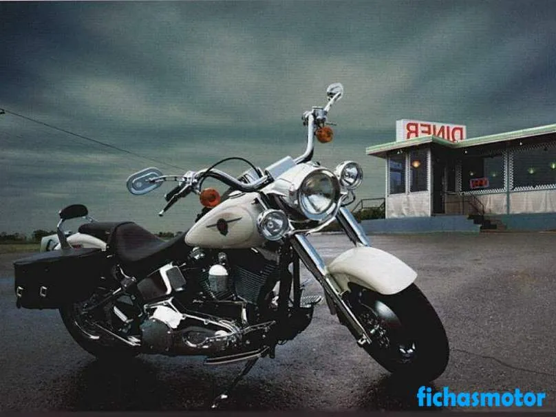 Изображение на мотоциклета Harley davidson fat boy на 1997 г