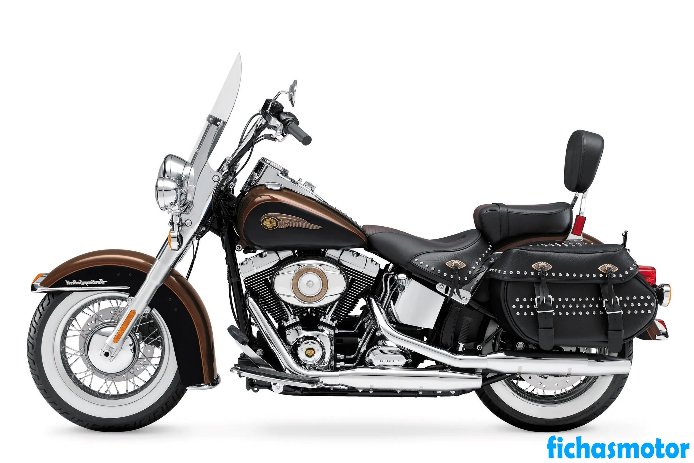 Изображение мотоцикла Harley davidson heritage Softail Classic 110th anniversary 2013 года выпуска