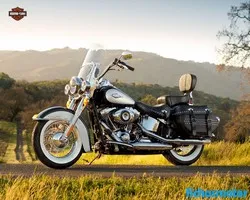 Harley davidson heritage Softail Classic 2013 motosiklet görüntüsü