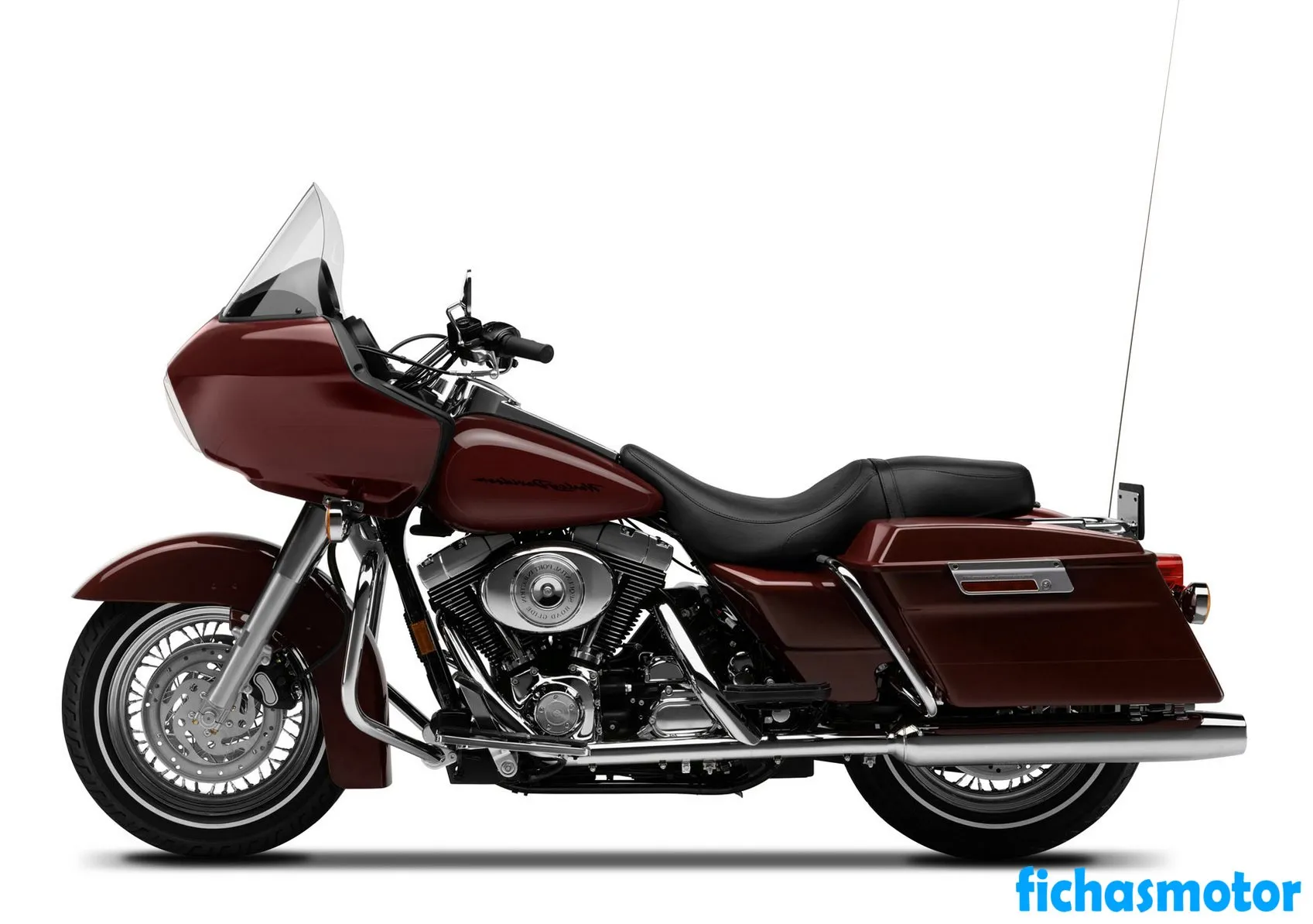 Imagen de la moto Harley davidson road glide del año 2001