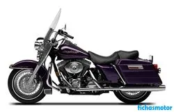 Harley davidson road king 2001 motosiklet görüntüsü