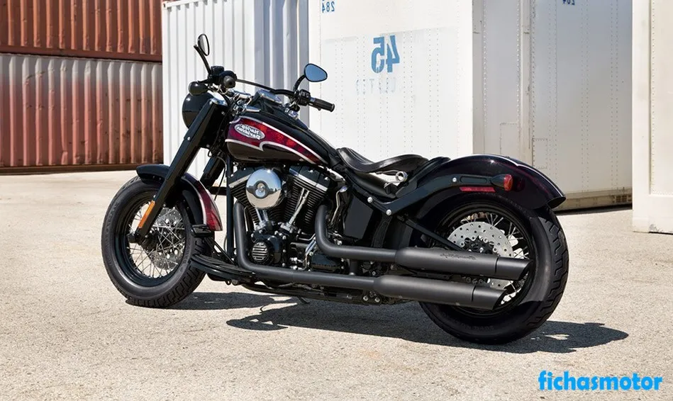 Billede af årets Harley davidson Softail slim motorcykel 2014