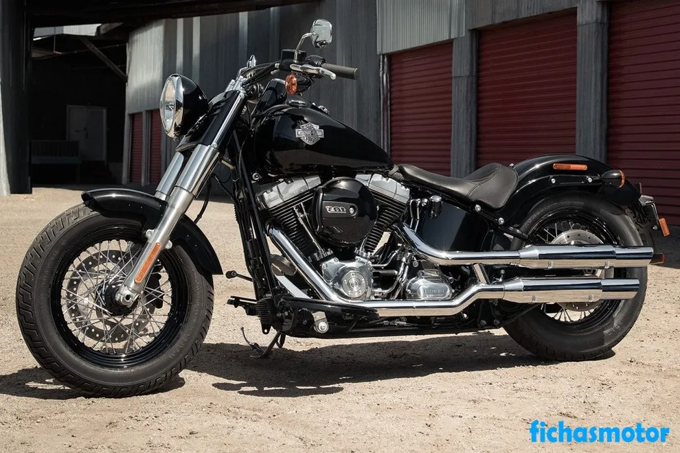 Billede af årets Harley davidson Softail slim motorcykel 2018