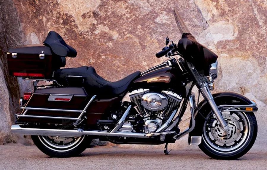 Bild des Harley davidson tour glide ultra Classic (reduced effect)-Motorrads des Jahres 1991