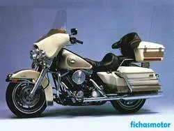 Image of the Harley davidson ultra Classic electra glide 1996 motorcycle