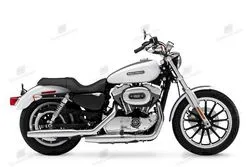 Afbeelding van de Harley davidson xlh sportster 883 evolution de luxe 1986-motorfiets