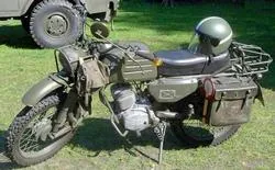 Image of the Hercules k 125 military 1990 motorcycle