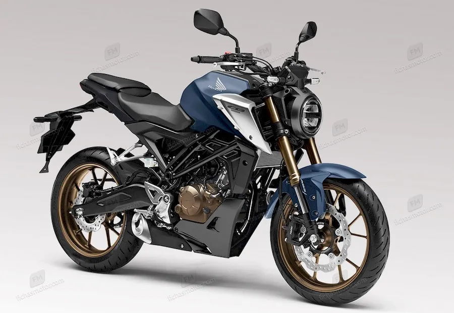 Imagem da motocicleta Honda CB125R Neo Sports Cafe do ano de 2021