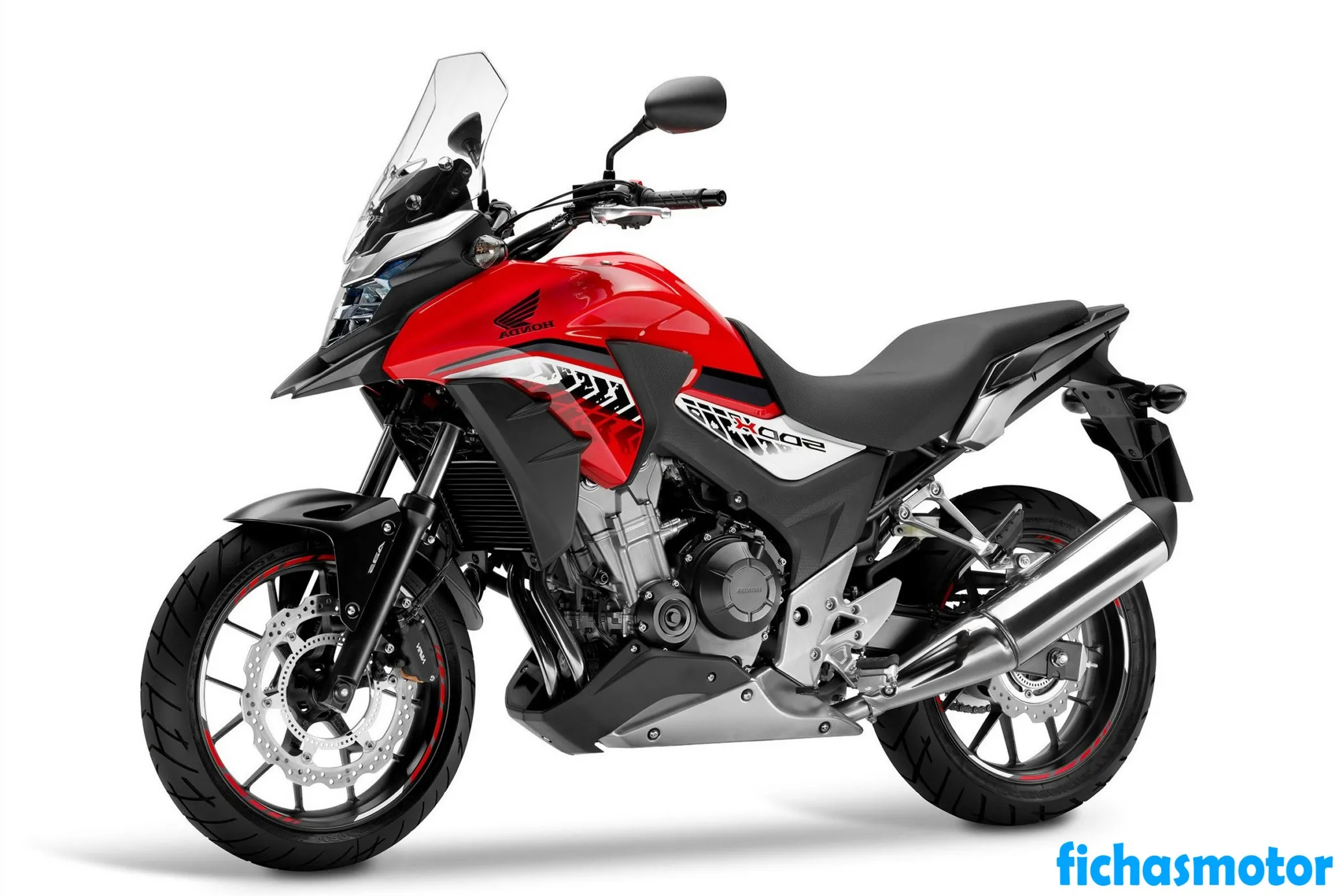 Imagem da motocicleta Honda cb500x do ano de 2018