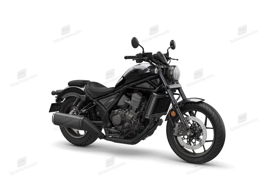 2021 model Honda CMX1100 Rebel motosikletin görüntüsü