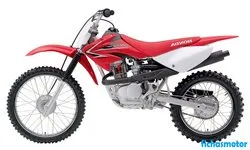 Gambar sepeda motor Honda crf100f 2009