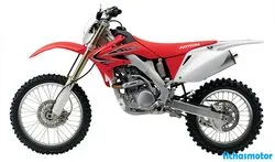 Gambar sepeda motor Honda crf250x 2012