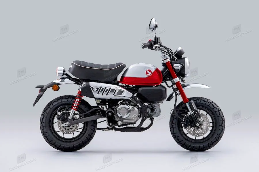 2022 model Honda Monkey 125 motosikletin görüntüsü