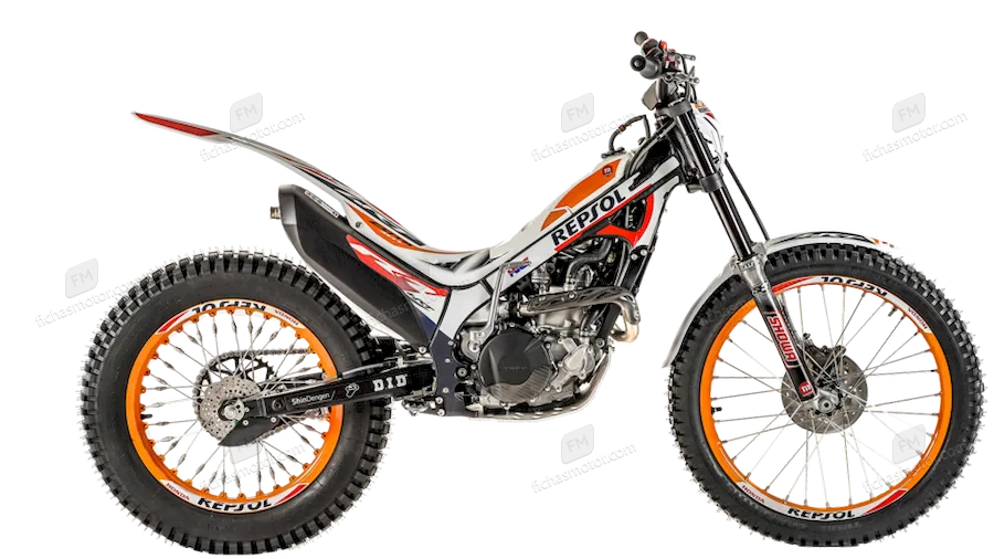 2022年のHonda Montesa Cota Race Replicaオートバイのイメージ