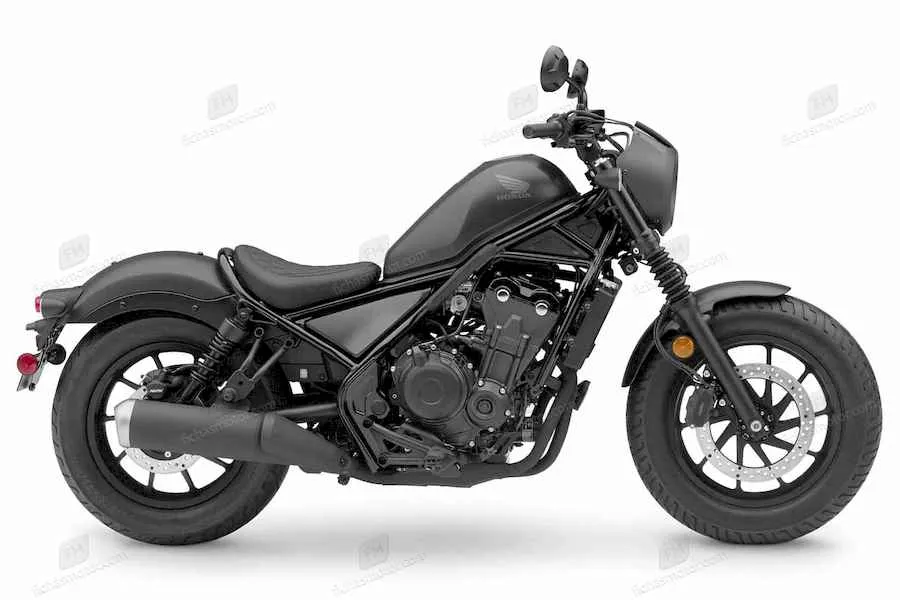 Gambar motor Honda Rebel 500 ABS SE tahun 2021