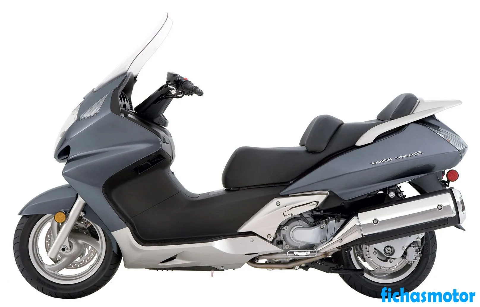 2007 model Honda silver wing motosikletin görüntüsü