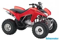 Gambar sepeda motor Honda trx250x 2011