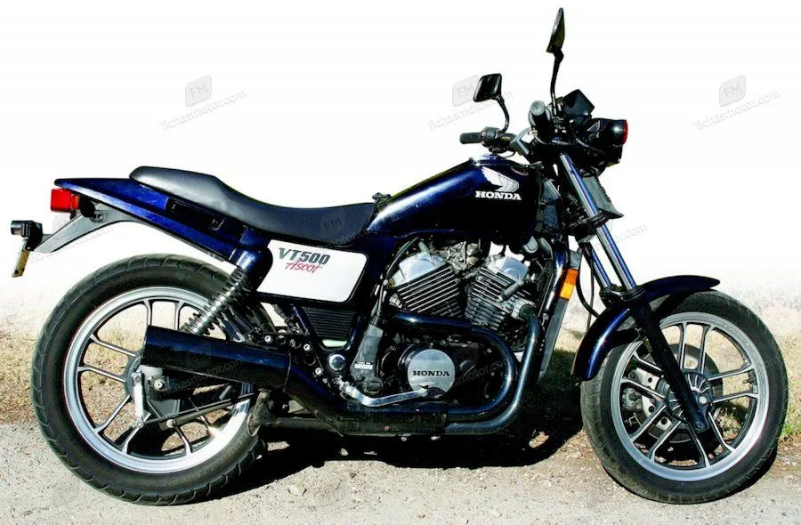 1985 年 Honda vt 500 e (reduced effect) 摩托车图片