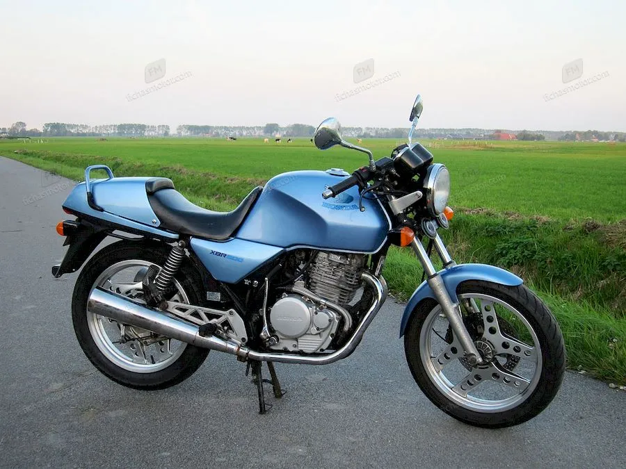 Imagem da motocicleta Honda xbr 500 n (reduced effect) do ano de 1985