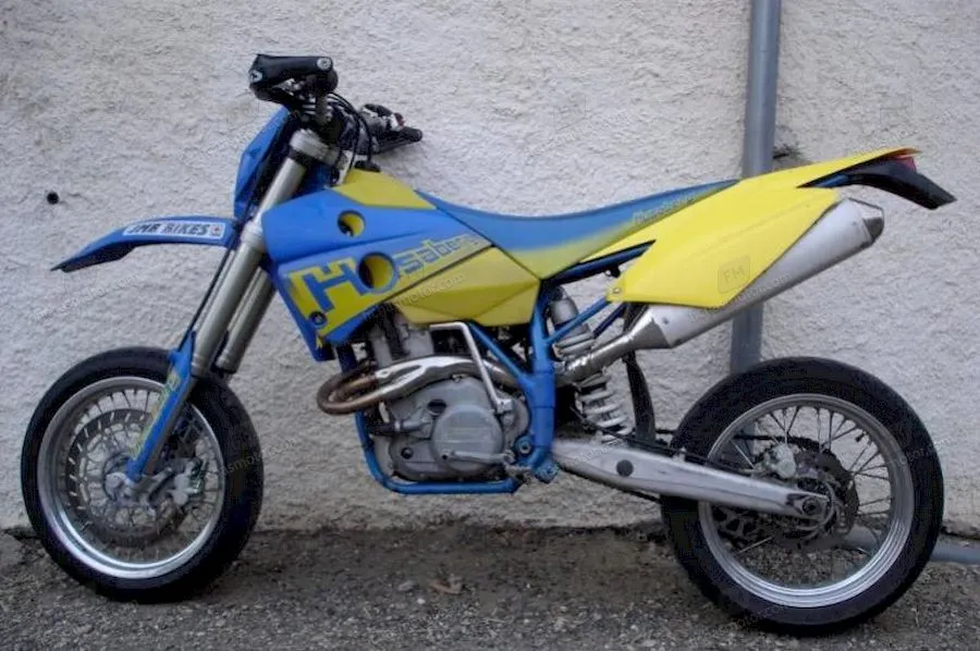 2001 model Husaberg fe 600 odin motosikletin görüntüsü