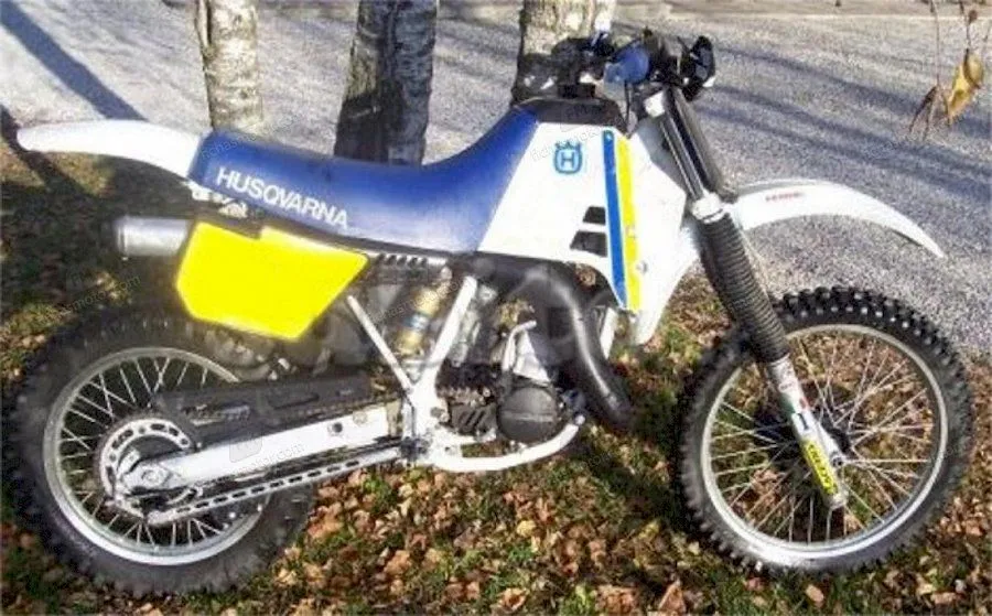 1991 年 Husqvarna 250 wrk 摩托车图片