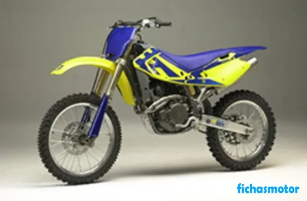 Imaginea motocicletei Husqvarna tc 250 a anului 2002