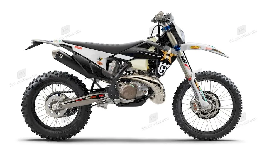 Imaginea motocicletei Husqvarna TE 300i Rockstar a anului 2022