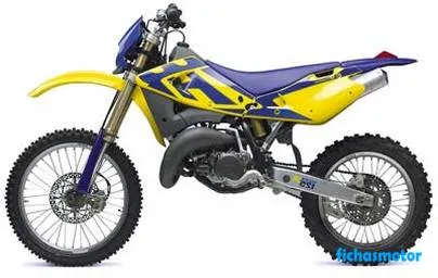 Immagine della moto Husqvarna wr 125 dell'anno 2002