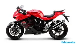 Изображение на мотоциклет Hyosung gt250r 2011