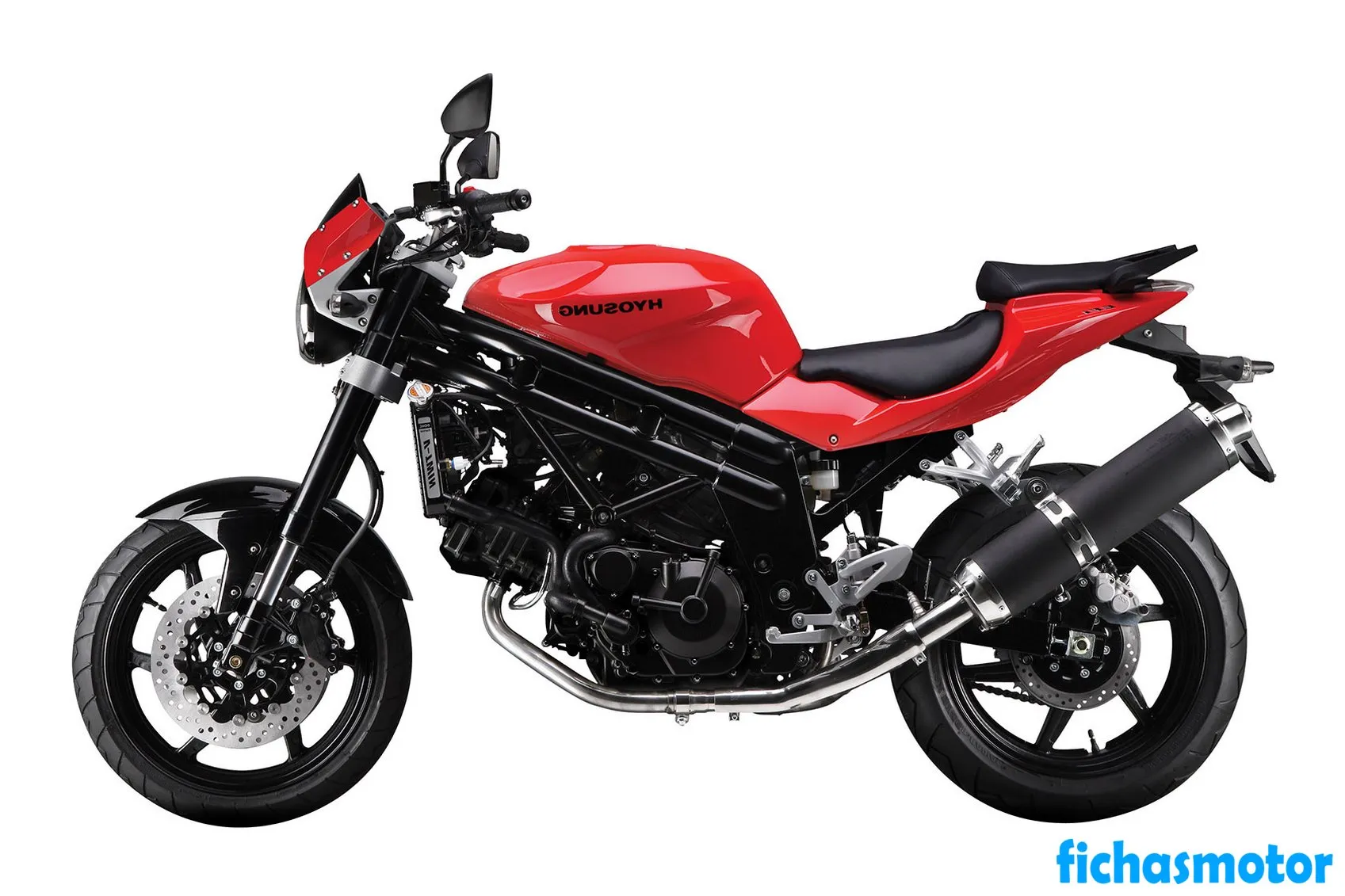 Gambar motor Hyosung gt650 tahun 2010