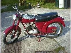 Afbeelding van de James colonel 225 1958-motorfiets