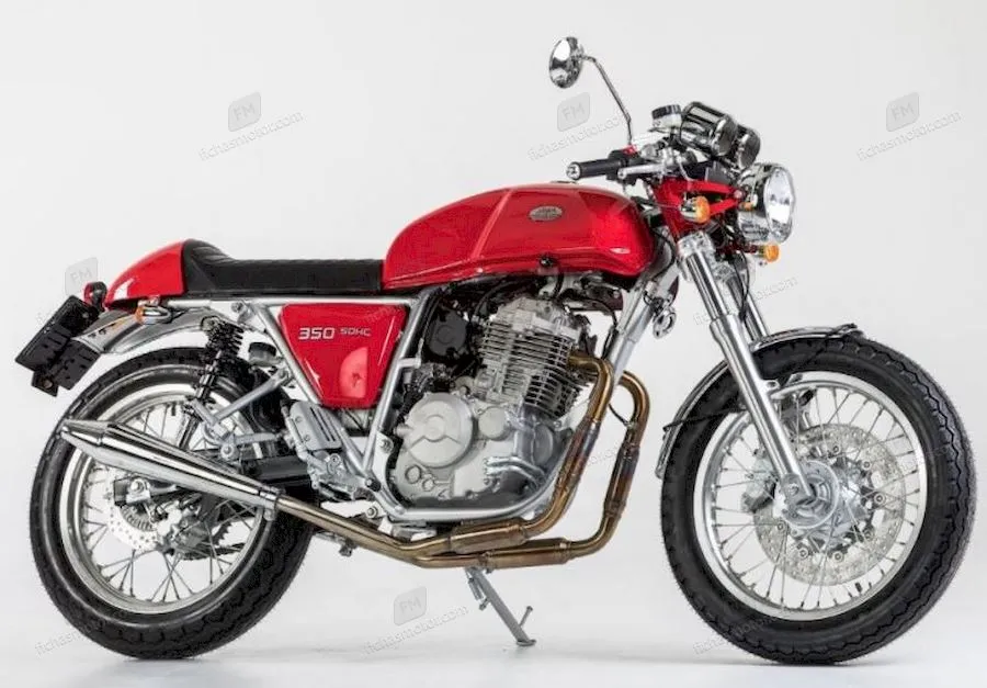 2021年のJawa 350 OHCオートバイのイメージ