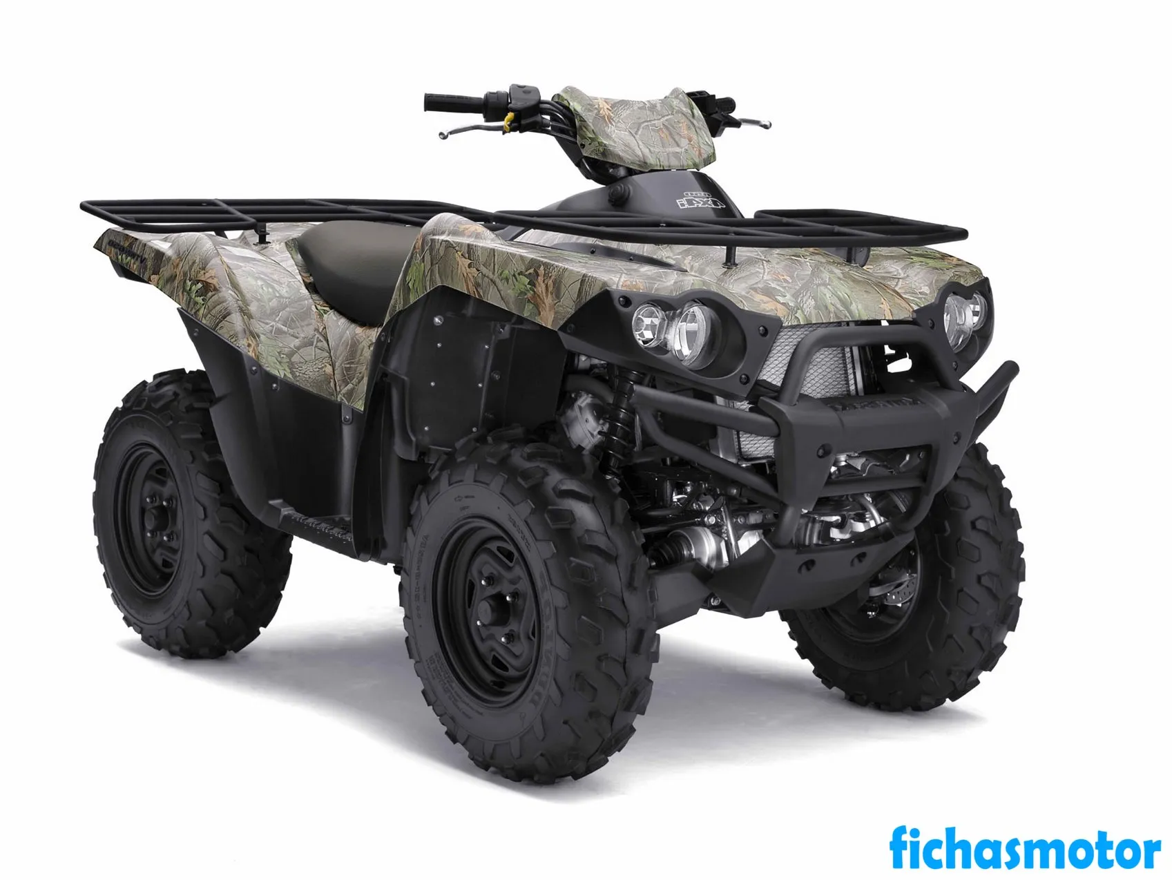 Imagen de la moto Kawasaki brute force 650 4x4i camo del año 2009