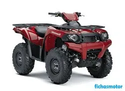 Image of the Kawasaki brute force 750 4x4i 2010 motorcycle