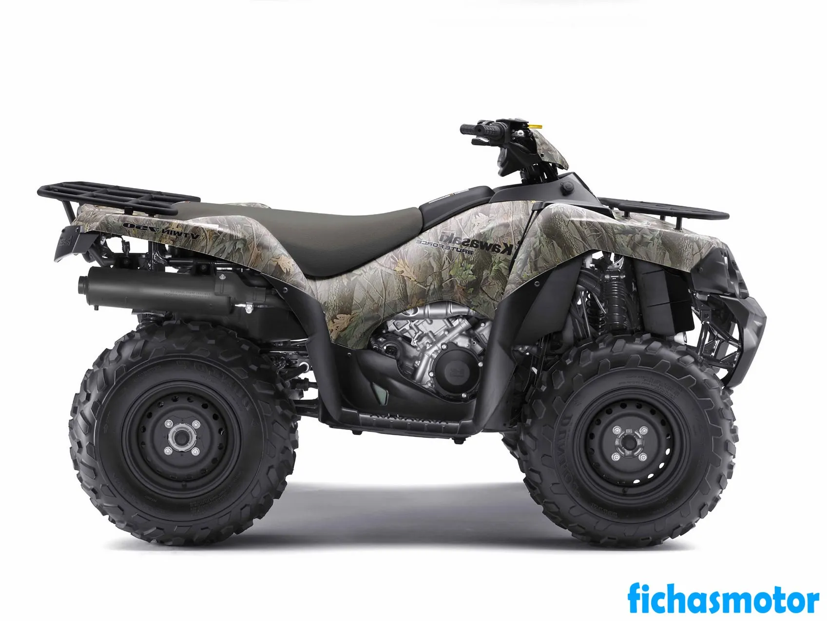 Image of the Kawasaki brute force 750 4x4i camo motorcycle of the year 2009