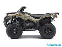 Image of the Kawasaki brute force 750 4x4i eps camo 2017 motorcycle