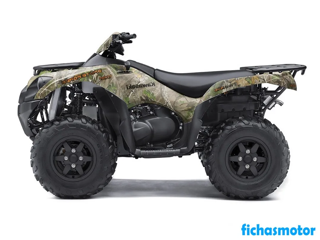 2017 model Kawasaki brute force 750 4x4i eps camo motosikletin görüntüsü