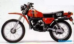 Изображение мотоцикла Kawasaki ke 125 1979