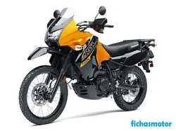 Kawasaki KLR 650 2020 摩托车的图像