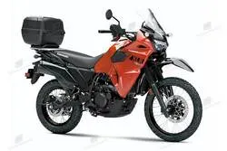 Kawasaki KLR 650 Traveller 2022 摩托车的图像