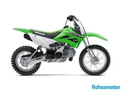 Gambar sepeda motor Kawasaki klx 110 2018