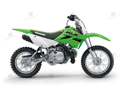 Image of the Kawasaki KLX 110R 2022 motorcycle