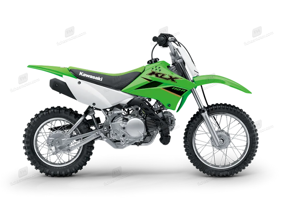 Изображение мотоцикла Kawasaki KLX 110R L 2022 года выпуска