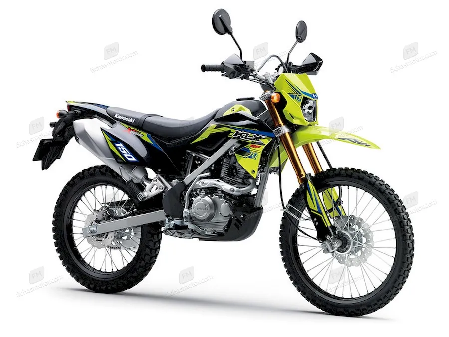 Image of the Kawasaki KLX150BF SE motorcycle of the year 2021