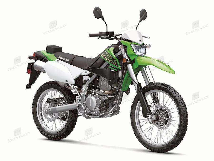 2021 model Kawasaki KLX300 motosikletin görüntüsü