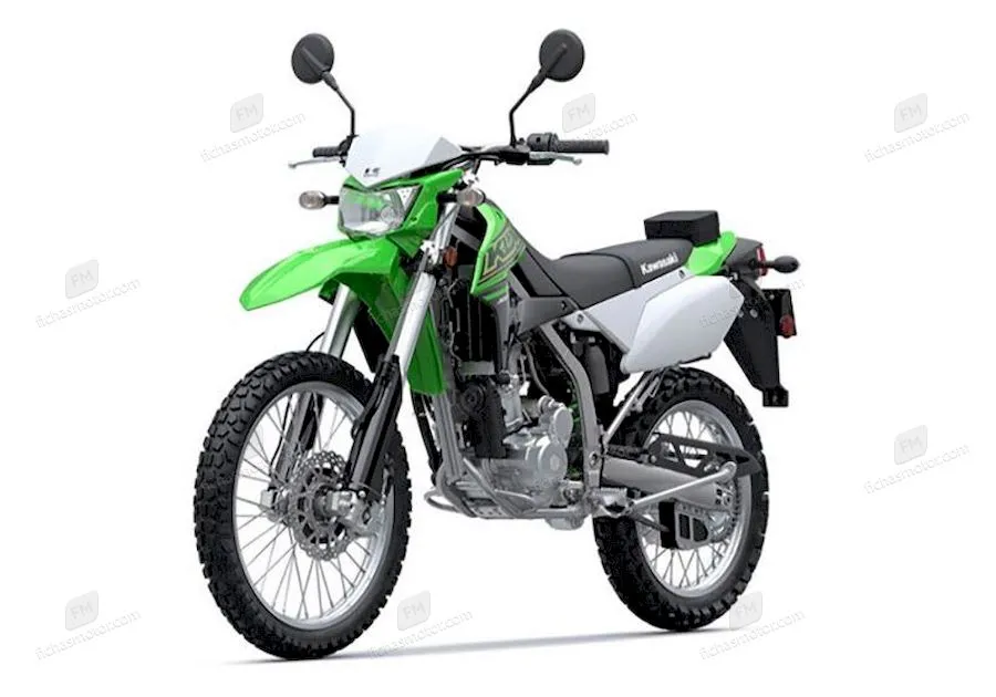 Gambar motor Kawasaki KLX300R tahun 2021