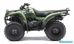 Gambar sepeda motor Kawasaki kvf360 4x4 2013