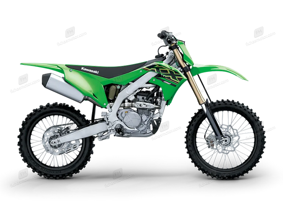 Imaginea motocicletei Kawasaki KX250 XC a anului 2021