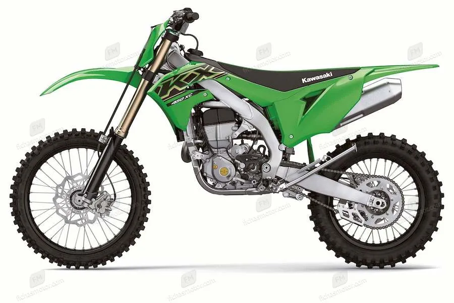 Gambar motor Kawasaki KX450 XC tahun 2021